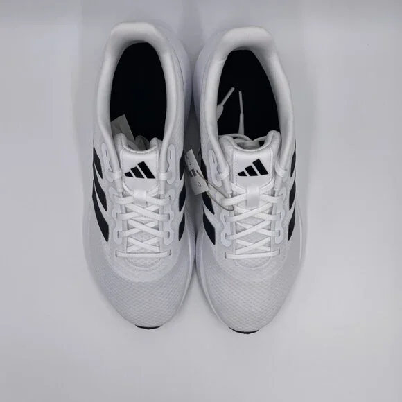 adidas Runfalcon 3.0 White / Black Men's Shoes - Picture 5 of 8